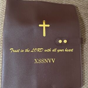New Brown Bible case